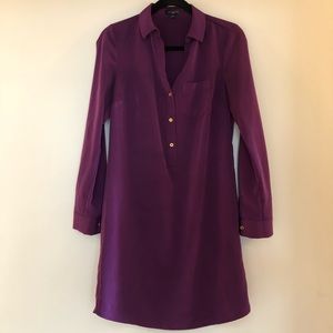 The Limited Purple Dress with Gold Accent